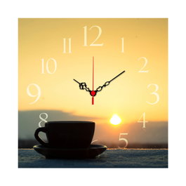 Wallity Reloj Decorativo Msk-17 Multicolor